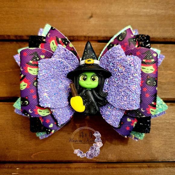 Halloween Bows and Headbands