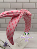 Two tone Pinky Bow Headband