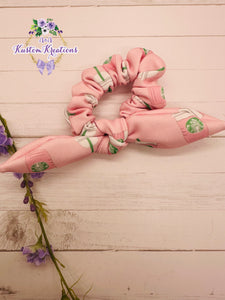 Pink Starbeezy Scrunchie
