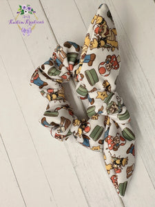 Super Brothers & Bowser Scrunchie