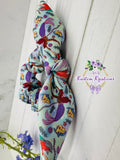 Mermaid New and Old Princess Scrunchie