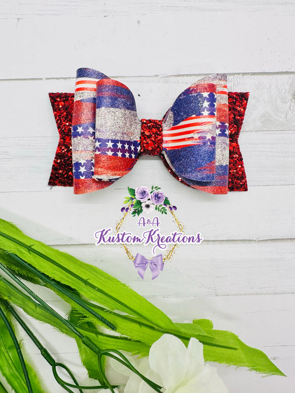Flag Large Bow