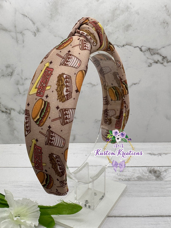 Animal Fries Knot Fabric Headband