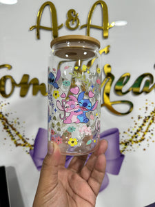 Angel & 626 Libby Glass Tumbler