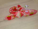 Strawberry Pink Scrunchie