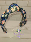 Floral Galaxy Knot Adult Headband