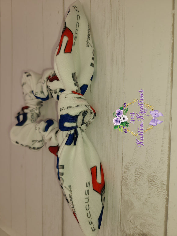 Caporales San Simon Scrunchie
