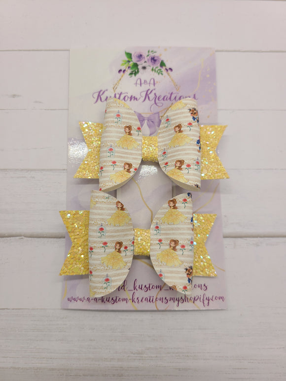 Stripped Rose Princess Medium Set