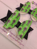 Green Beetle Juice Medium Bow Set