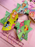 Green Bluey Friends Medium Set