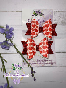 Red Hearts Medium Set