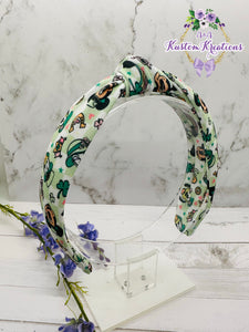 Mouse and Friends St. Patty's Knot Headband