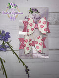 Pink Hearts Medium Set