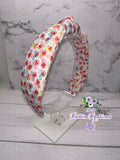 Conversation Hearts Knot Fabric Headband